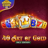 40 Art of Gold Dice Edition Golden Coins Link