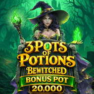 3 Pots of Potions Betwitched Bonus Pot 20,000